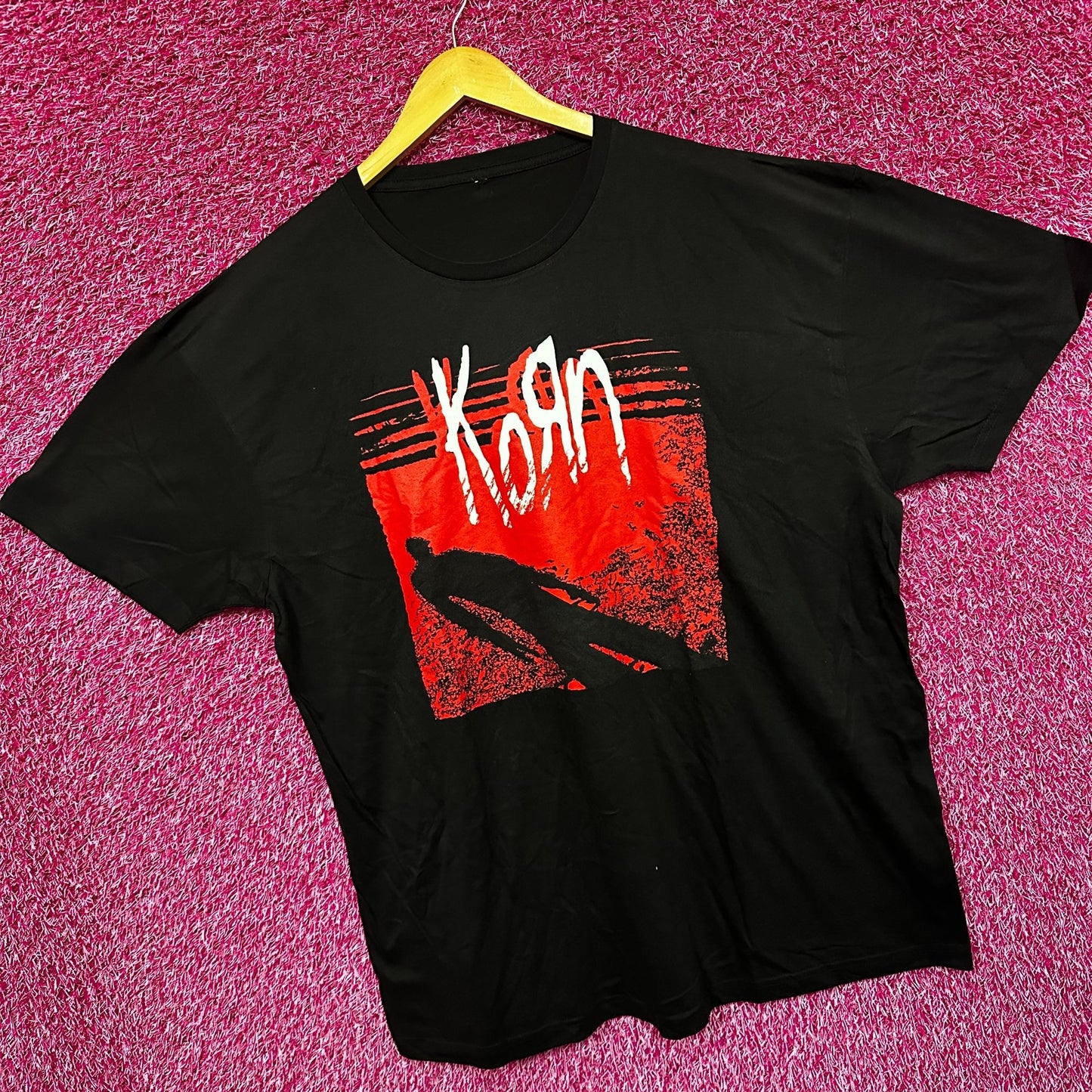 Korn Shadow Man Retro Style Rock tshirt size 2X