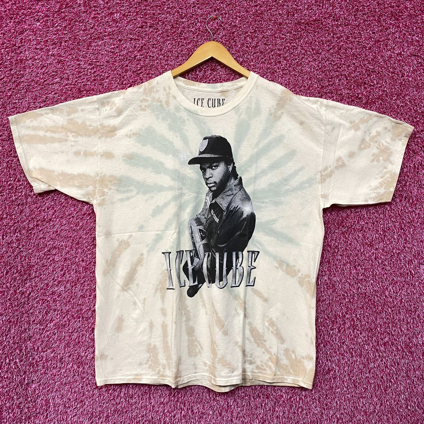Ice Cube AmeriKKKas Most Wanted Oversized Rap Tie Dye XL