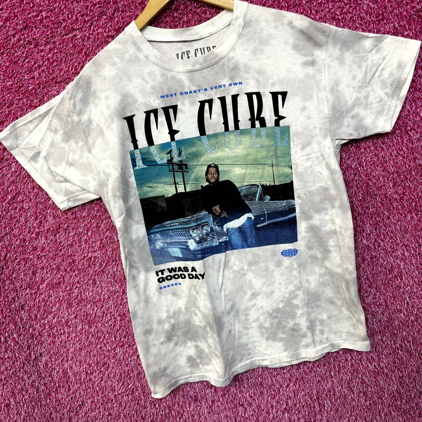 Ice Cube It Was a Good Day West Coast Very Own Rap Tie Dye L