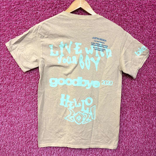 Justin Bieber Live With Your Boy New Years Eve Virtual Concert Tee S