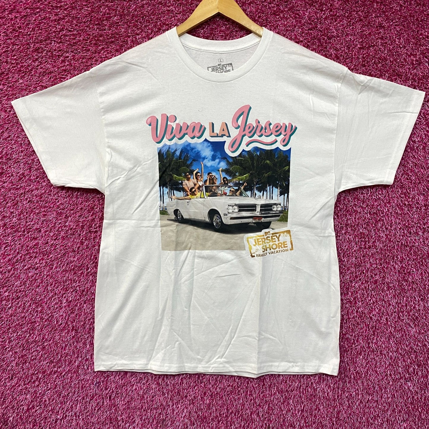 Jersey Shore Viva LA Jersey Mtv Reality TV Series T-Shirt L