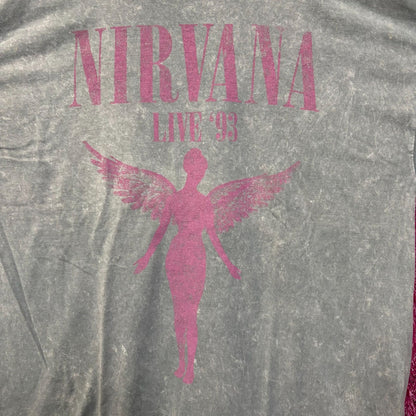 Nirvana In Utero Album Cover Graphic Design T-Shirt 2XL