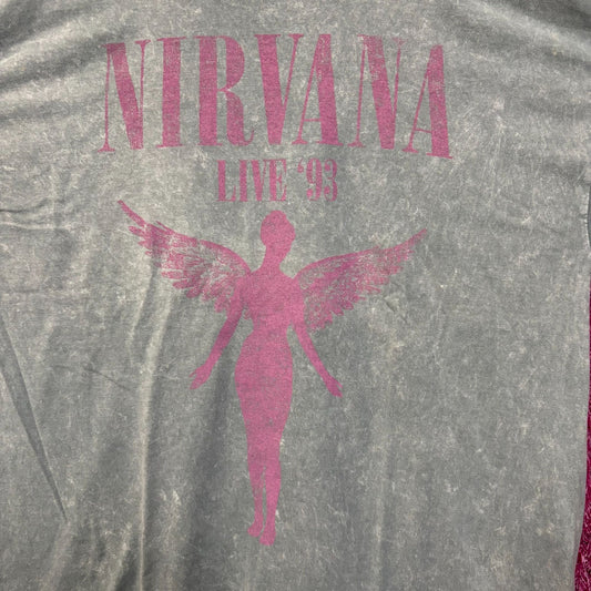 Nirvana In Utero Album Cover Graphic Design T-Shirt 2XL