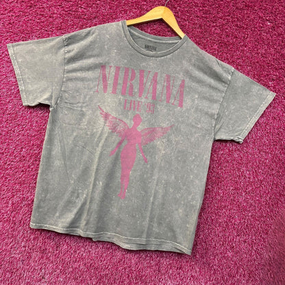 Nirvana In Utero Album Cover Graphic Design T-Shirt 2XL
