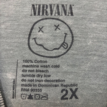 Nirvana In Utero Album Cover Graphic Design T-Shirt 2XL