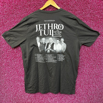 Jethro Tull The Seven Decades Tour Tshirt size 2x