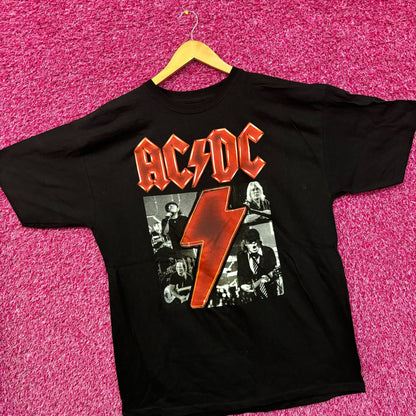 AC/DC Pwr Up Live in Concert Poster Heavy Metal Band Tee XL