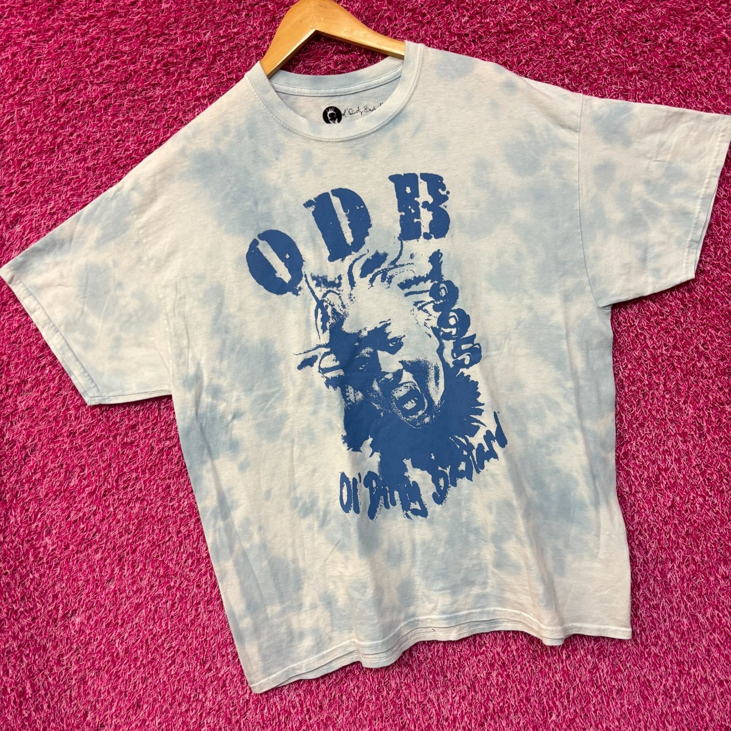 Wutang clan Ol' Dirty Bastard Return to 36 Chambers 1995 tiedye tshirt size large