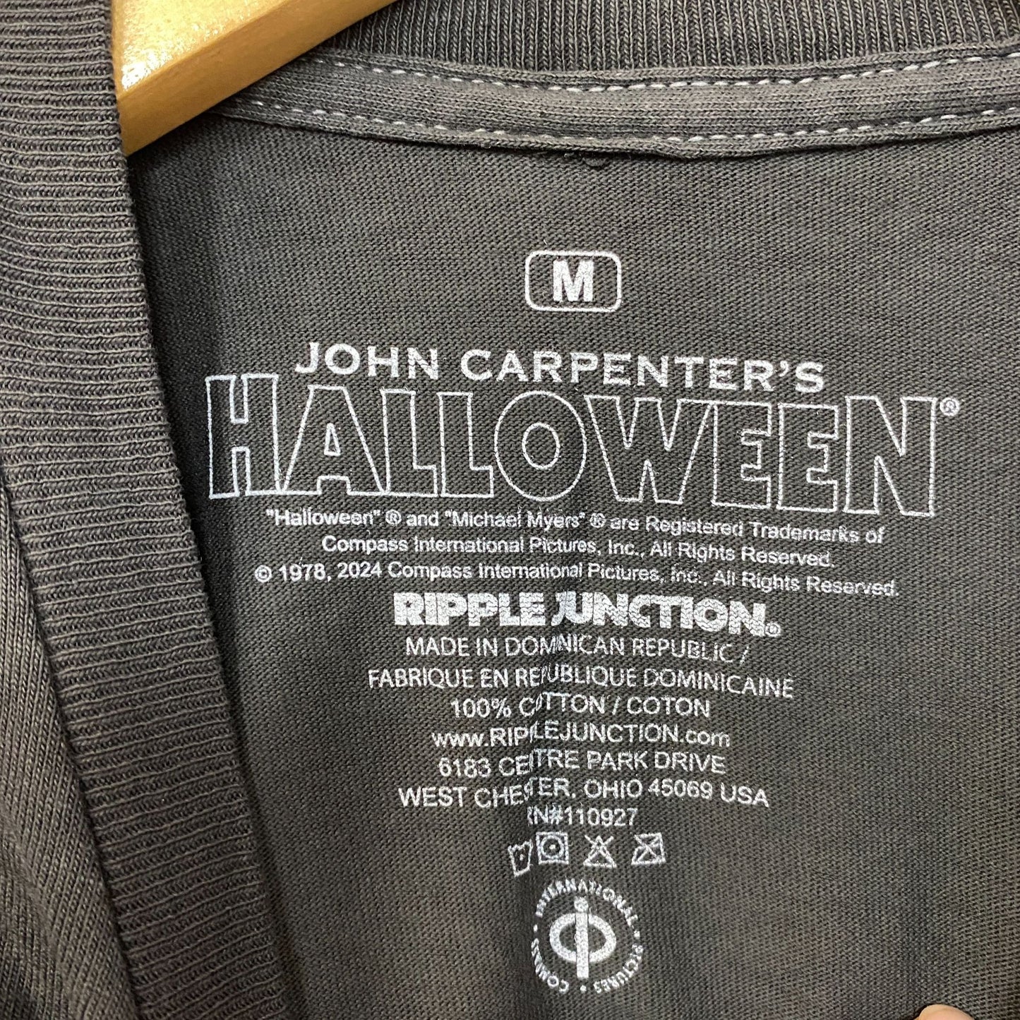 John Carpenter's Halloween Michael Myers Racing 78 T-Shirt Medium