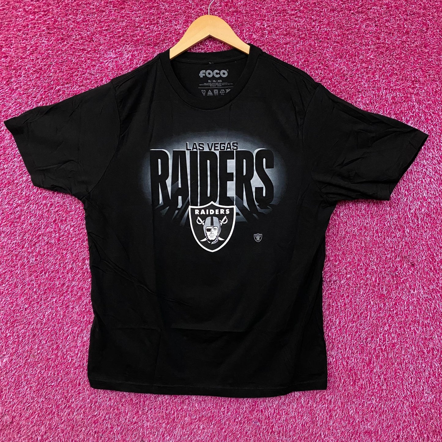 FOCO NFL Las Vegas Raiders Logo Graphic T-Shirt XL