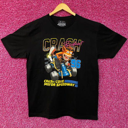 Crash Bandicoot Crash Cove Motor Speedway Graphic T-Shirt XL