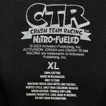 Crash Bandicoot Crash Cove Motor Speedway Graphic T-Shirt XL