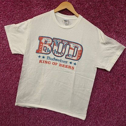 Junk Food Budweiser King of Beers Flea Market Tee Medium