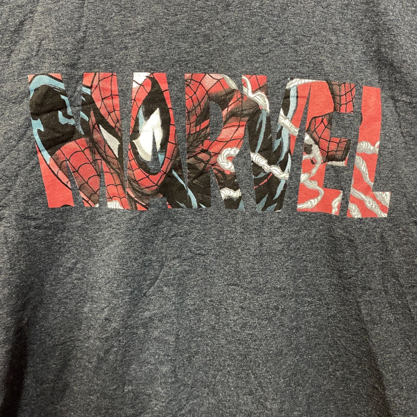 Marvel Logo Spider-Man T-Shirt XL