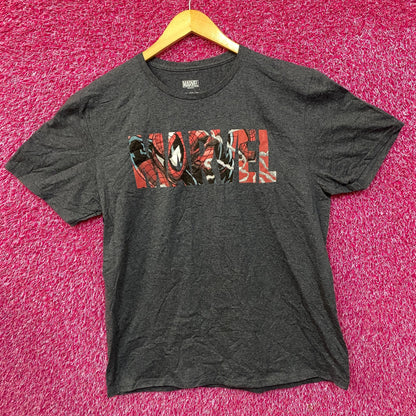 Marvel Logo Spider-Man T-Shirt XL
