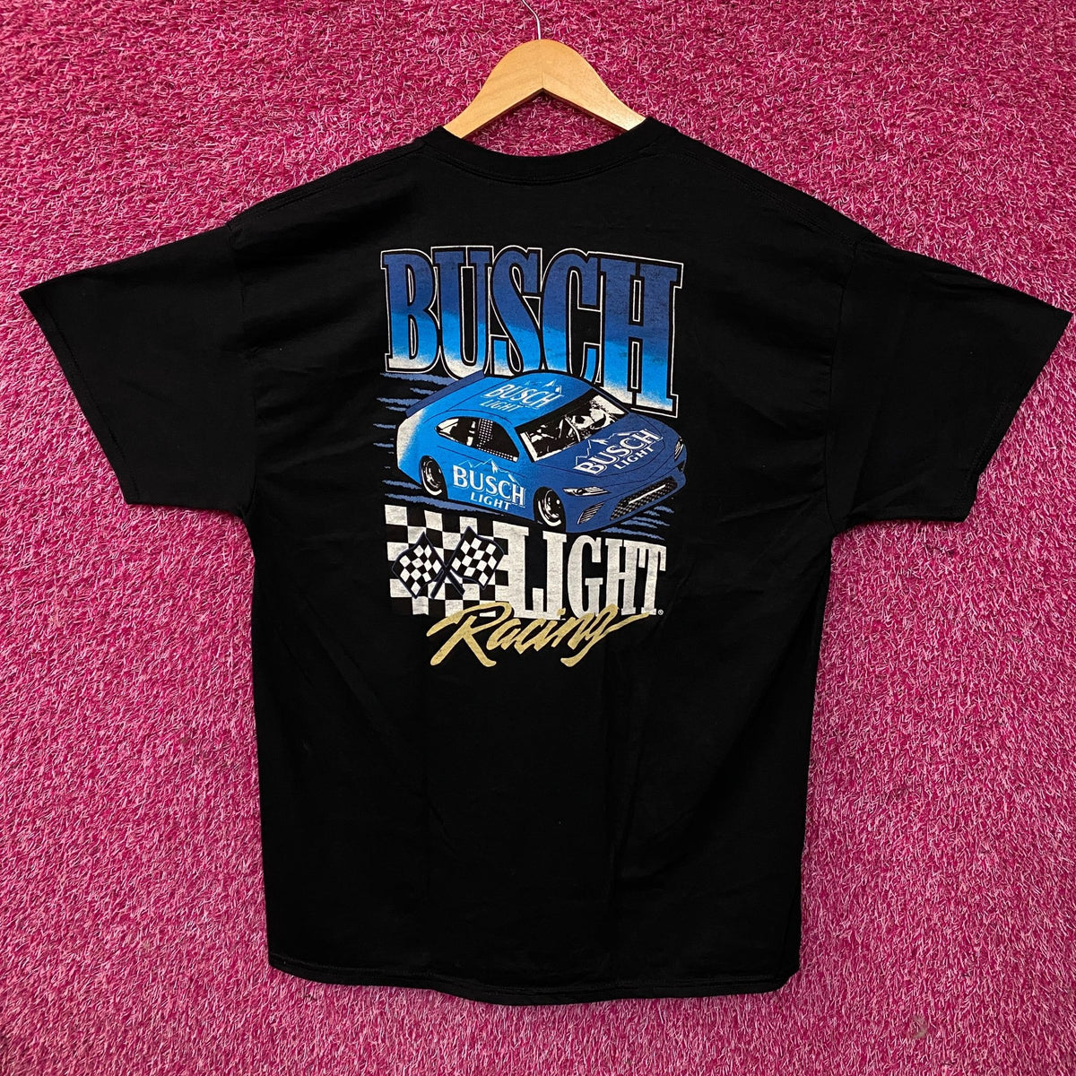 Busch Light Racing Nascar Style Tee size XL