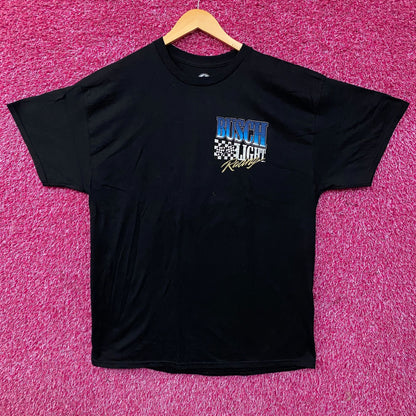 Busch Light Racing Nascar Style Tee size XL