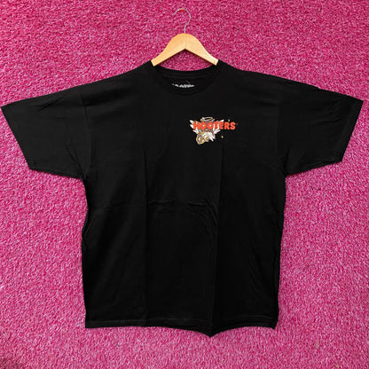 Hooters "Where Angels Get Their Wings!" Graphic T-Shirt XL