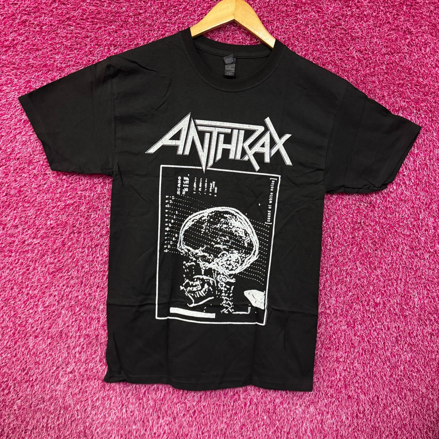 Anthrax Sound of White Noise Album Thrash Metal Band Tee M