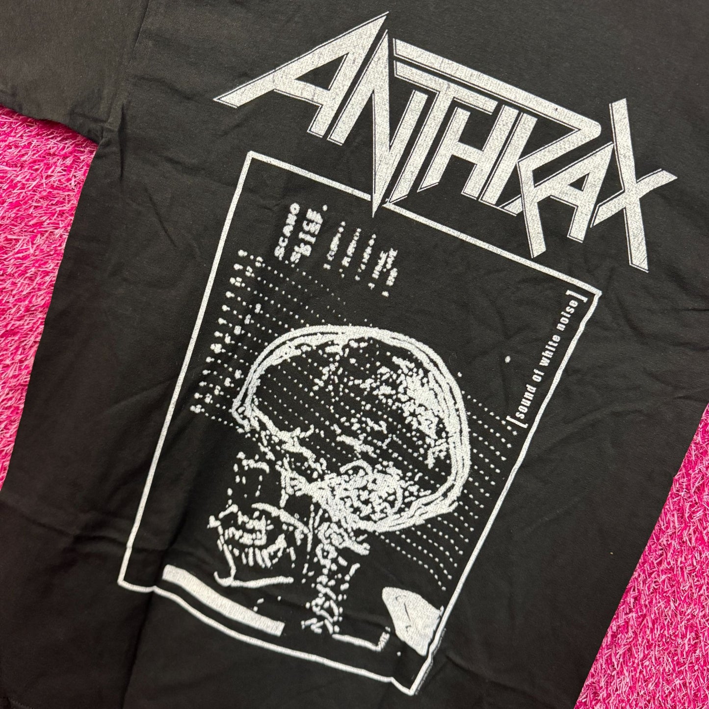 Anthrax Sound of White Noise Album Thrash Metal Band Tee M