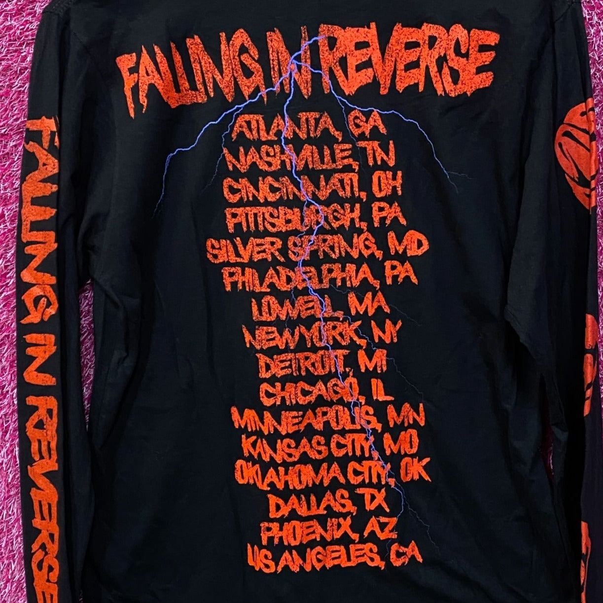 Falling In Reverse Live From the Unknown Long Sleeve Medium