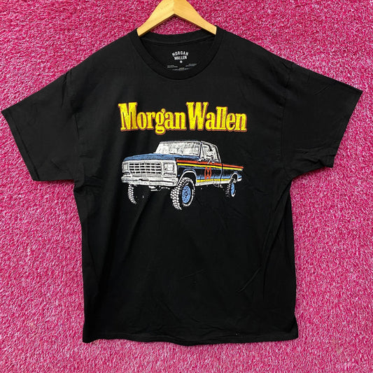 Morgan Wallen Dangerous The Double Album Silverado Vintage Style Pickup Truck T-Shirt XL