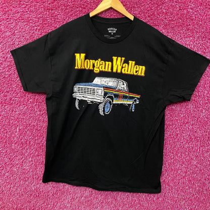 Morgan Wallen Dangerous The Double Album Silverado Vintage Style Pickup Truck T-Shirt XL