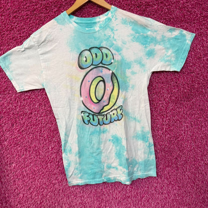 Odd Future Airbrush Iced Out Donut Logo Hip Hop Tie Dye M