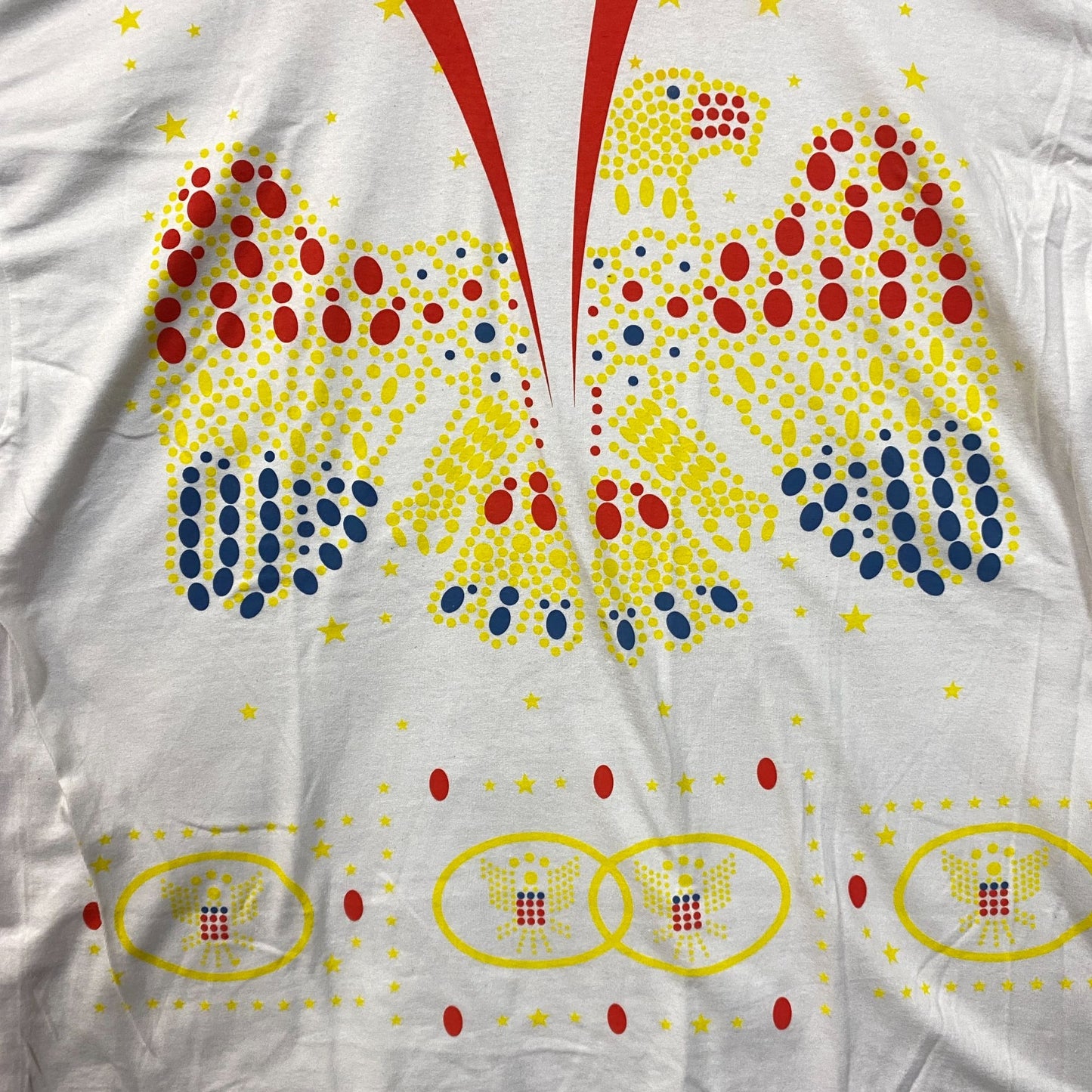 Elvis Presley Iconic Jumpsuit Costume Oversized Tee 2XL