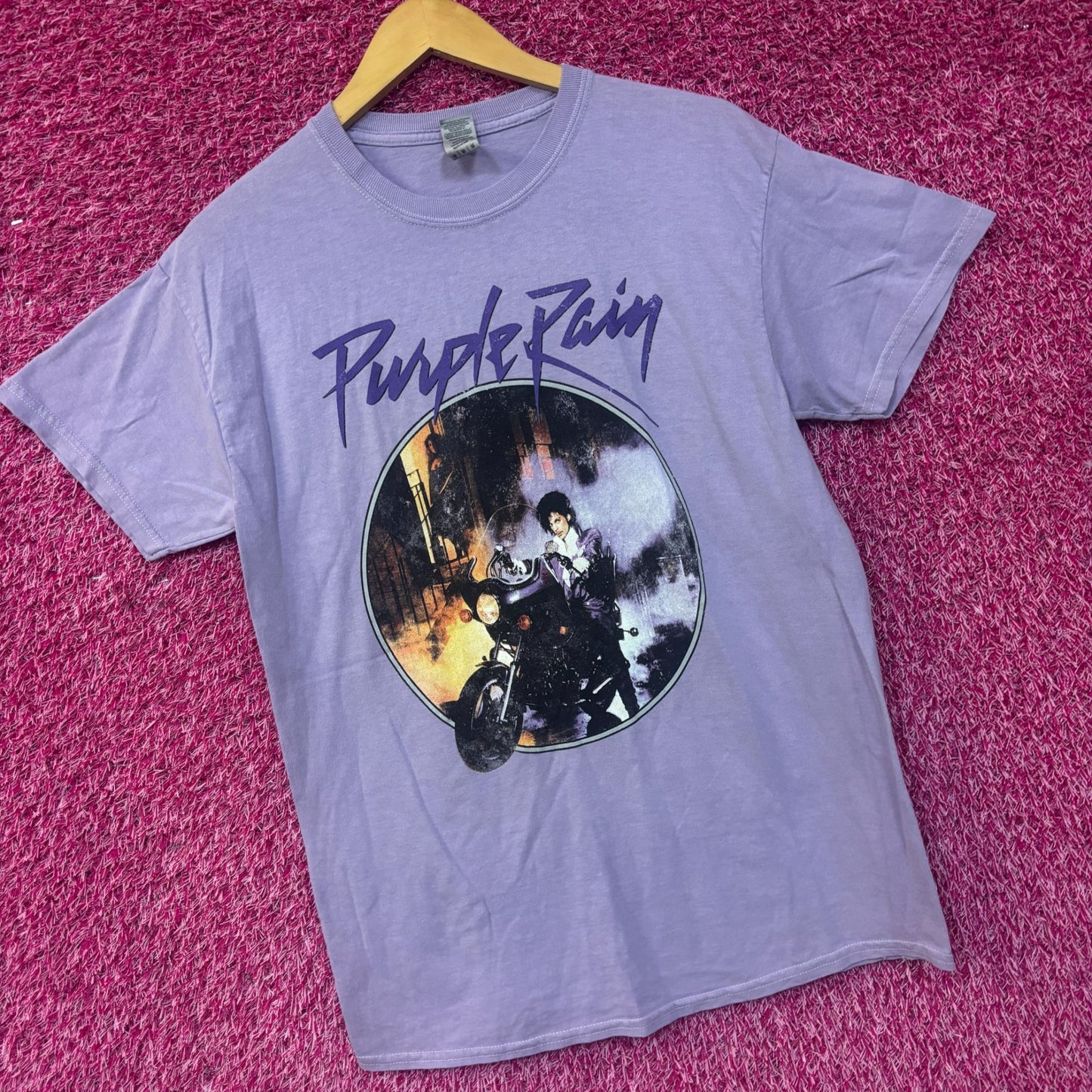 Prince the Revolution Purple Rain Album Art Funk Rock Tee M