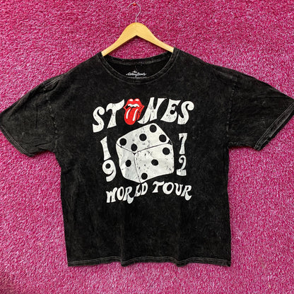 Rolling Stones 1972 World Tour Dice Tour 72 T-shirt 2XL