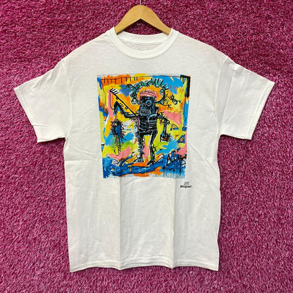 Jean- Michel Basquait Untitled (Fishing) Tshirt size medium