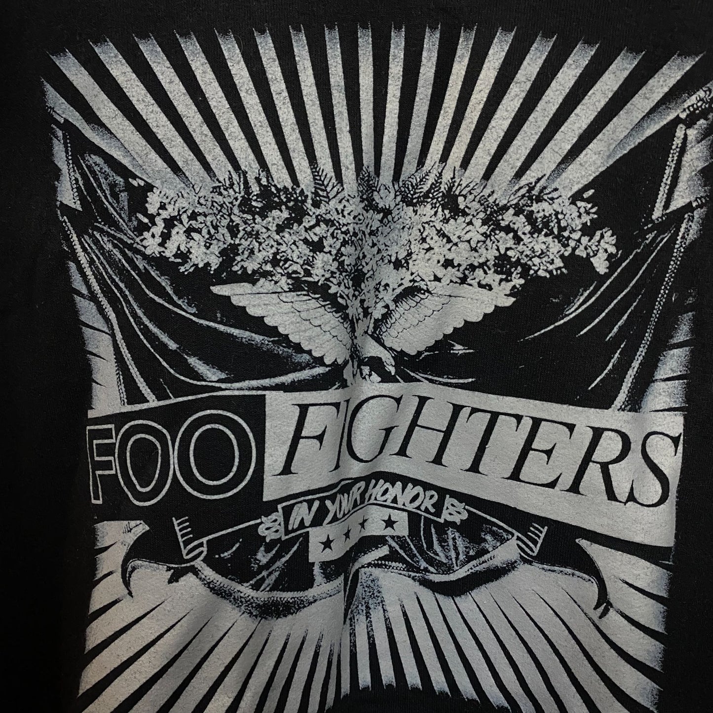 Foo Fighters In Your Honor Album Cover Art Pullover XS