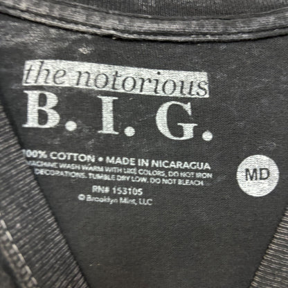 Notorious B.I.G. The What 90s style rap tee size med