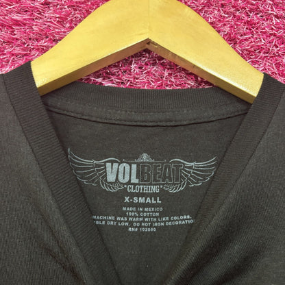 Volbeat Let Boogie Live from Telia Parken Groove Metal Tee x-small