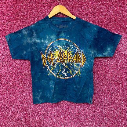Def Leppard Adrenalize Album Art Glam Metal Band Crop Top S