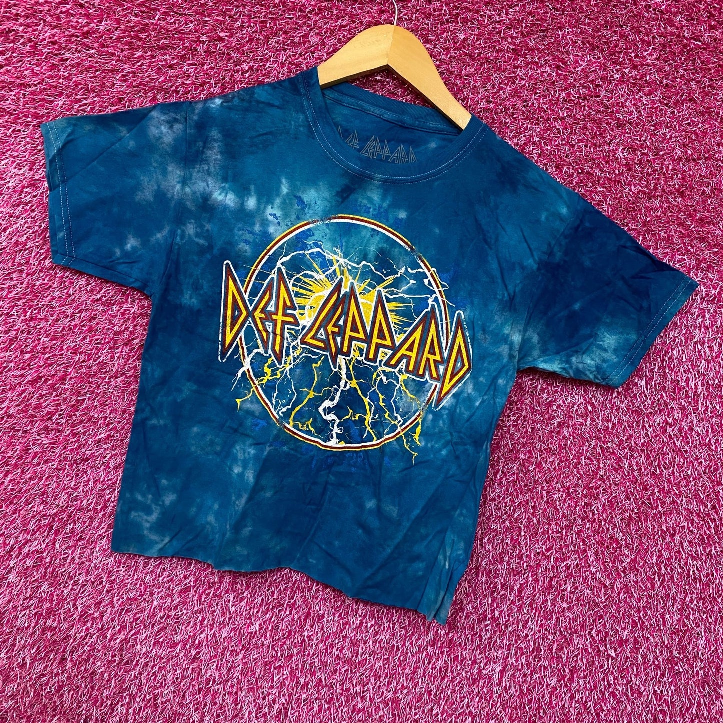 Def Leppard Adrenalize Album Art Glam Metal Band Crop Top S