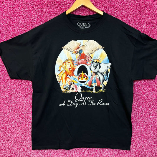 Queen A Day at the Races Album Cover Art Pop Rock Tee XL