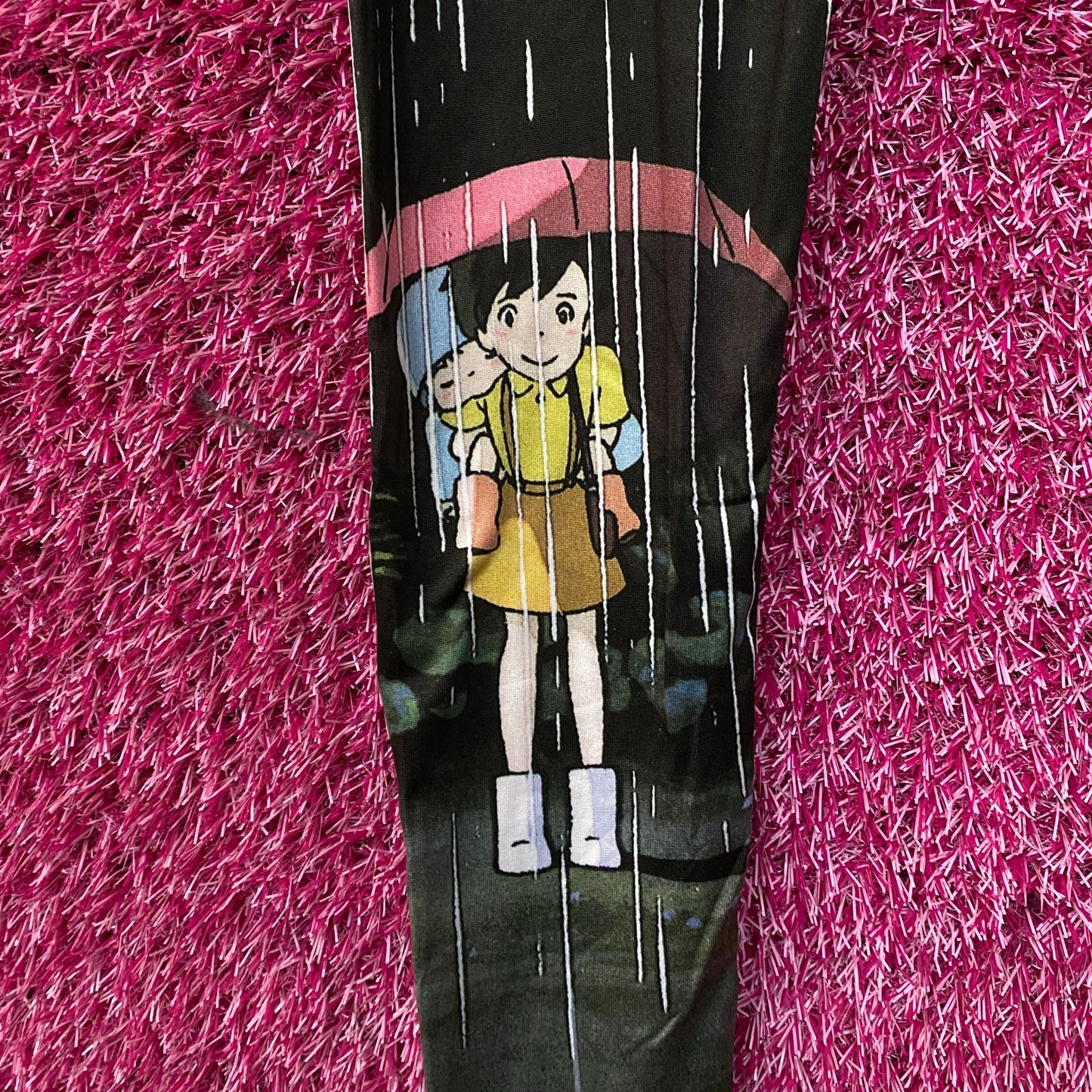 Studio Ghibli My Neighbor Totoro Rain Leggings XS