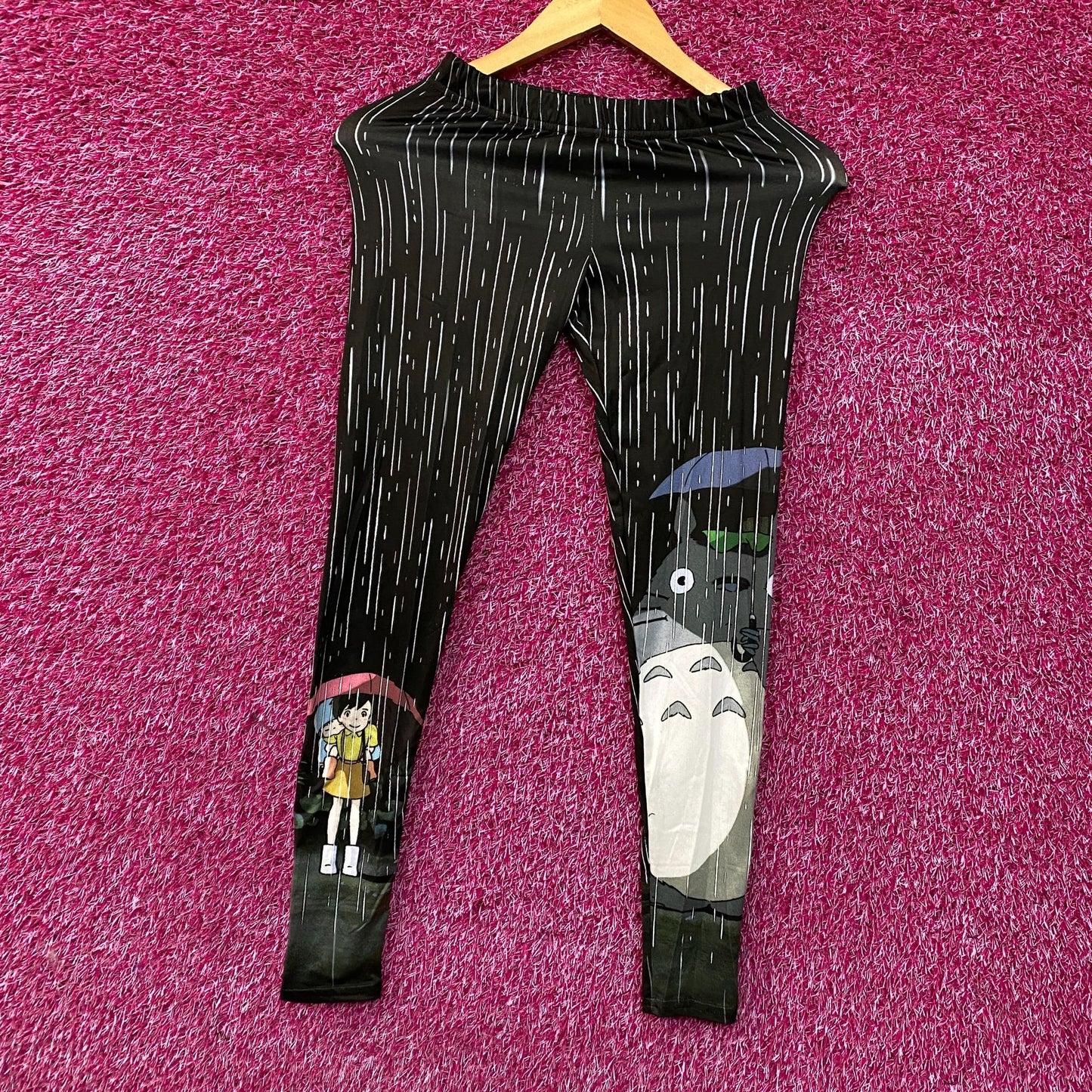 Studio Ghibli My Neighbor Totoro Rain Leggings XS