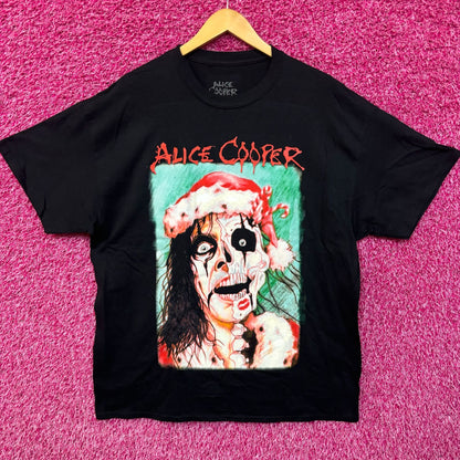 Alice Cooper Santa Claws is Coming to Town Xmas Album Tee XL