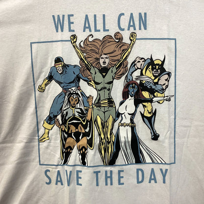Marvel X-Men We Can All Save The Day T-Shirt 2XL