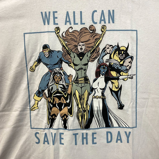 Marvel X-Men We Can All Save The Day T-Shirt 2XL