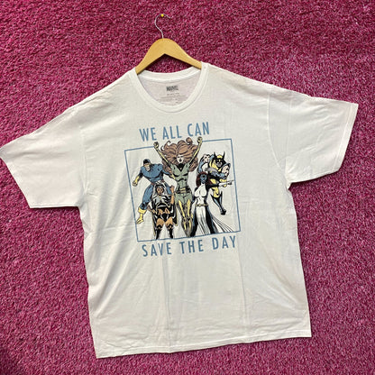 Marvel X-Men We Can All Save The Day T-Shirt 2XL