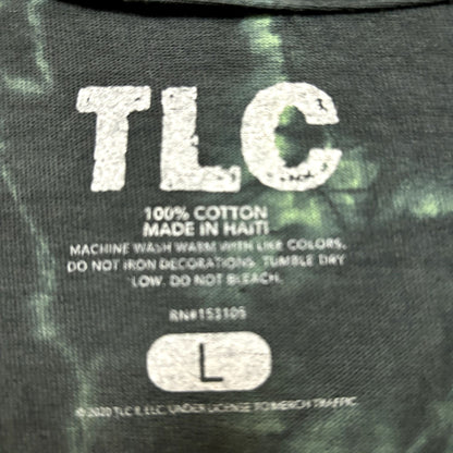 TLC Crazy Sexy Cool World Tour Animated Hip Hop Tie Dye L