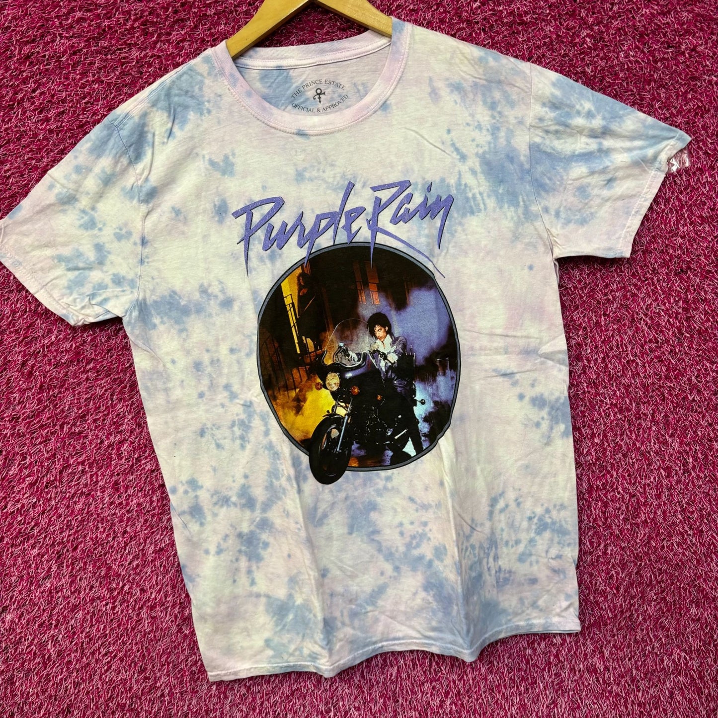 Prince and the Revolution Purple Rain Soul Rock Tie Dye XL
