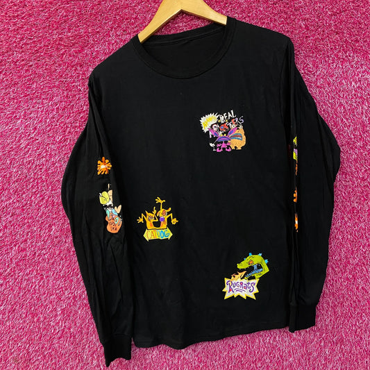 Nickelodeon Nicktoons Graphic Design Long Sleeve T-Shirt Small
