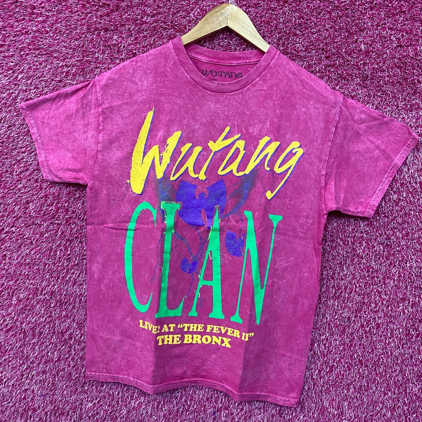 Wu-Tang Clan Live at The Fever II The Bronx T-Shirt Medium