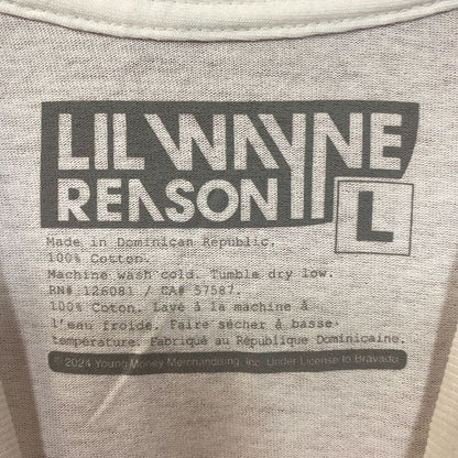 Reason Lil Wayne A Milli Lightning White T-Shirt Large