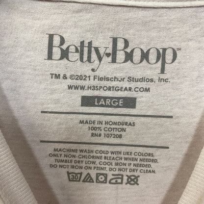 Betty Boop and Pudgy Puppy Love Classic With Pup Vintage Style T-Shirt large